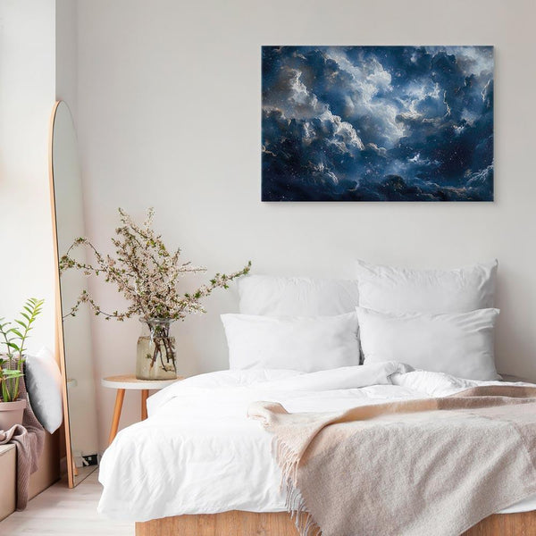 Quadro - Astronomical Wonders: Clouds and Stars in Harmonious Combination