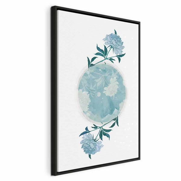 Quadro - Floral Planet (1 Part) Vertical