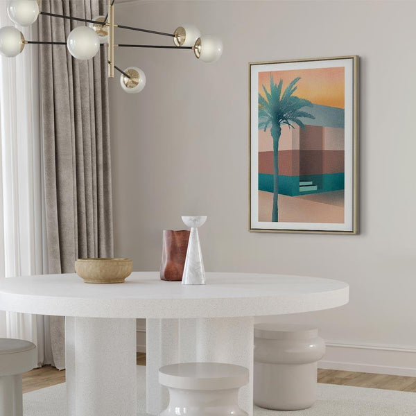 Quadro - Pastel Alley (1 Part) Vertical