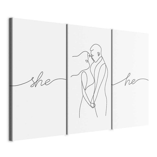 Quadro - Love Triptych (3 Parts)