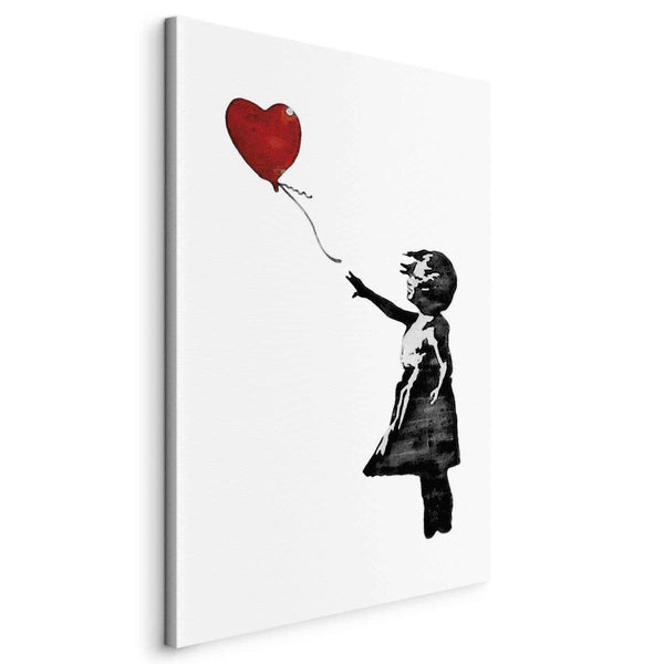 Quadro - Banksy: Girl with Balloon (1 Part) Vertical