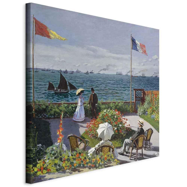 Quadro - Claude Monet – Terrace at Sainte-Adresse