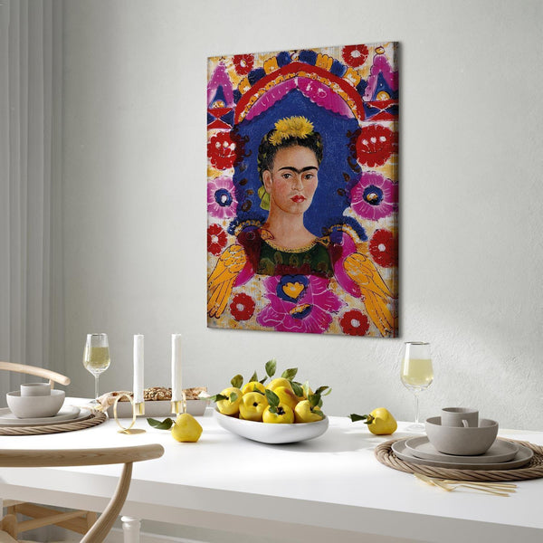Quadro - Frida Kahlo – The Frame (Self-Portrait)
