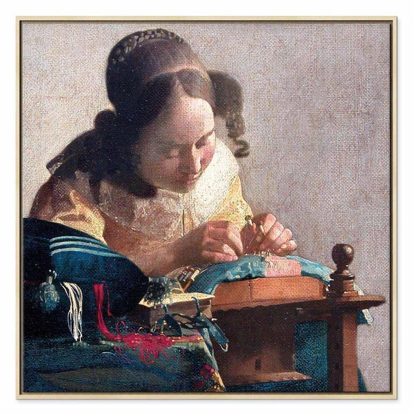 Quadro - Jan Vermeer – The Lacemaker