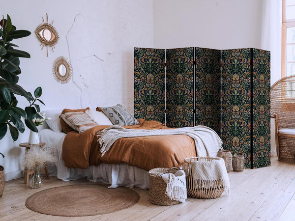 Paravento - Retro Vintage Intricate and Rich Pattern in Victorian Style