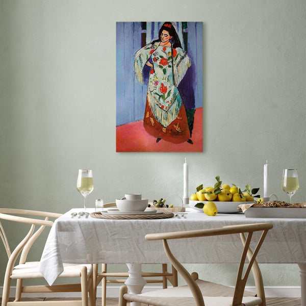 Quadro - Henri Matisse – Madame Matisse with Manila Shawl