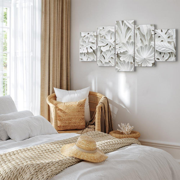 Quadro - Alabaster Garden (5 Parts) Wide