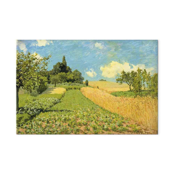 Quadro - Alfred Sisley – Grain fields on the hills of Argenteuil