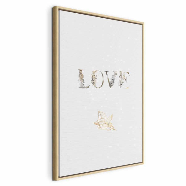 Quadro - Love Is Strength (1 Part) Vertical
