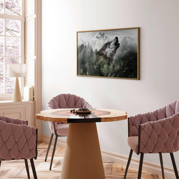 Poster - Howling Wolf