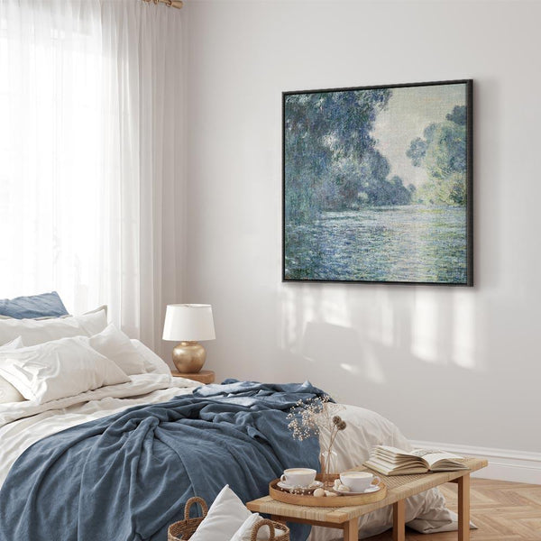Quadro - Claude Monet – A Stretch of the Seine near Giverny