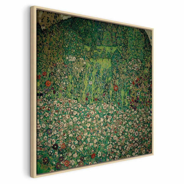 Quadro - Gustav Klimt – Gartenlandschaft mit Bergkuppe