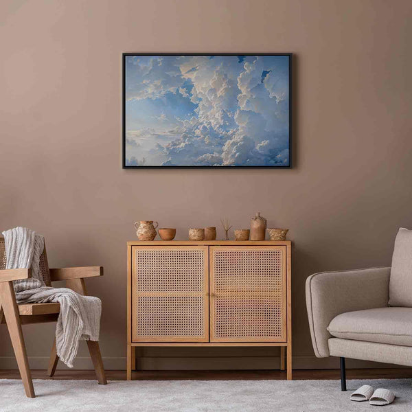 Quadro - The Sun Revealing the Secrets of the Clouds: Spectacular Images in the Sky