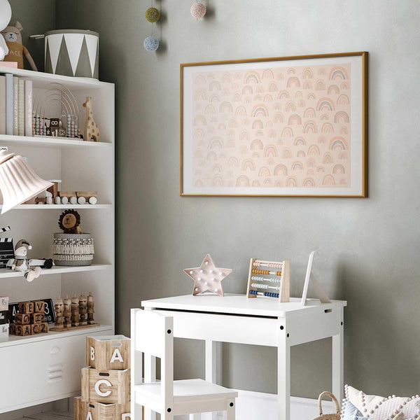 Poster - Pastel Rainbows