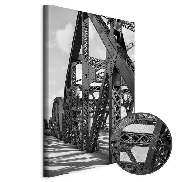 Quadro - Bridge at Morning (1 Part) Vertical