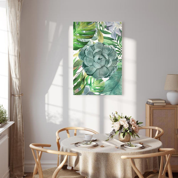 Quadro - Tropical Flora (1 Part) Vertical
