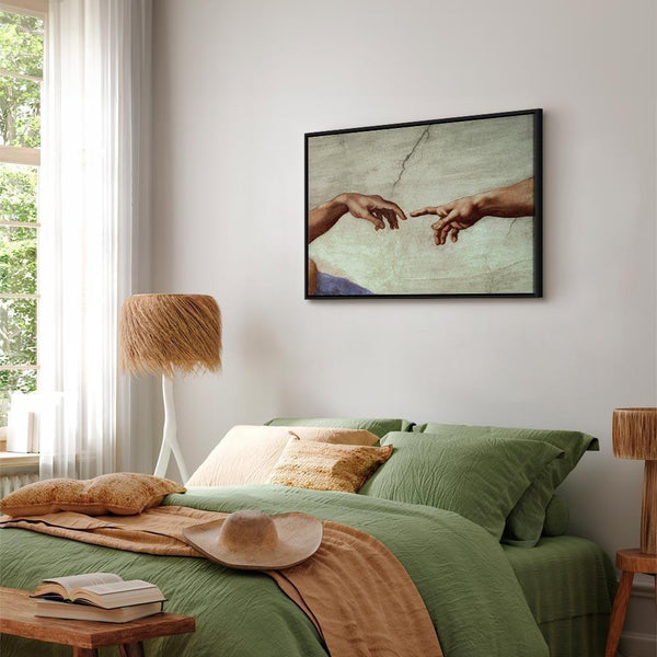 Quadro - Michelangelo – The Creation of Adam (hands)
