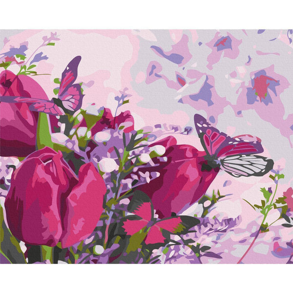 Quadro fai da te - Tulips (Meadow)