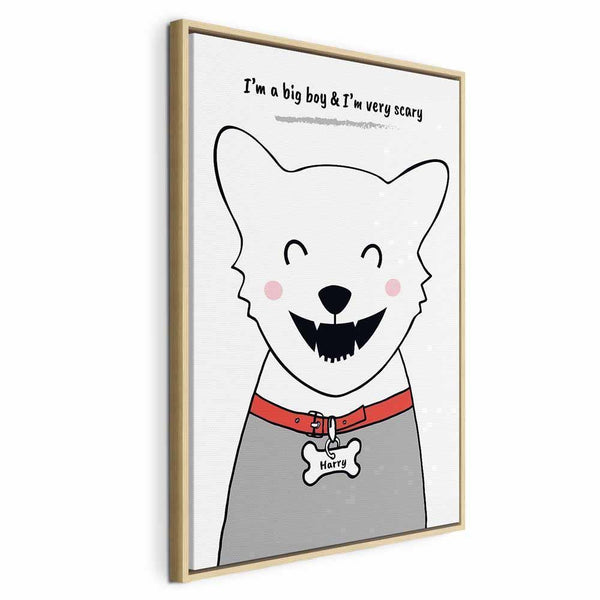 Quadro - Doggy Harry (1 Part) Vertical