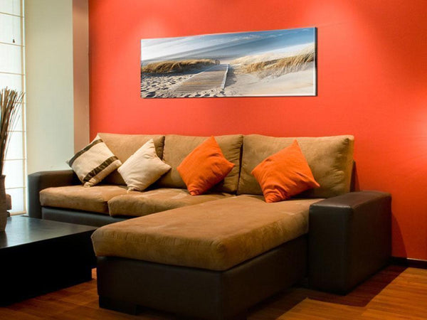 Quadro su vetro acrilico - Wild Beach