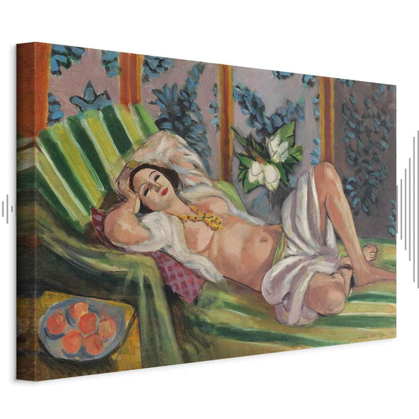 Quadro - Henri Matisse – Reclining Odalisque with Magnolias