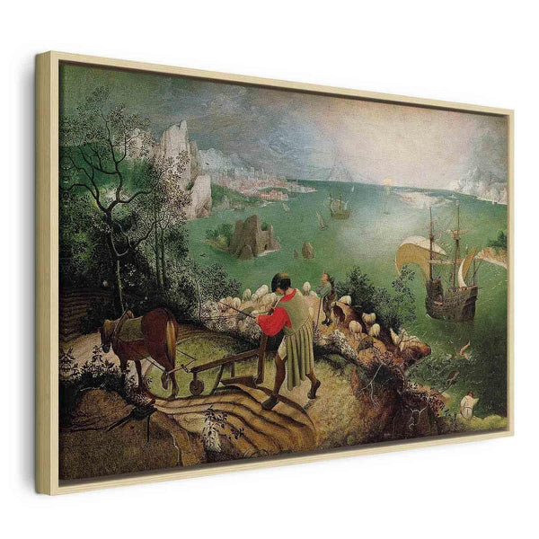 Quadro - Pieter Bruegel the Elder – Landscape with the Fall of Icarus