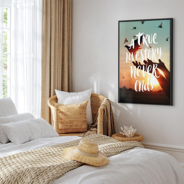 Quadro - A True Love Story Never Ends (1 Part) Vertical