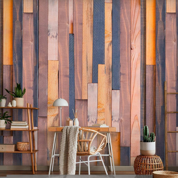 Carta da parati - Patto di legno