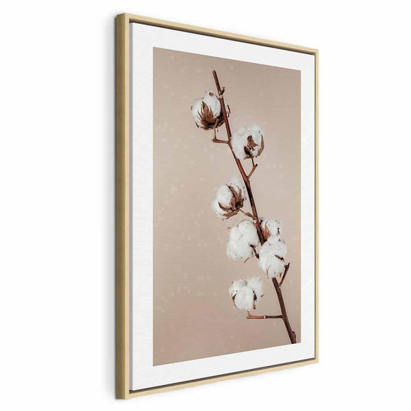 Quadro - Softness of Cotton (1 Part) Vertical