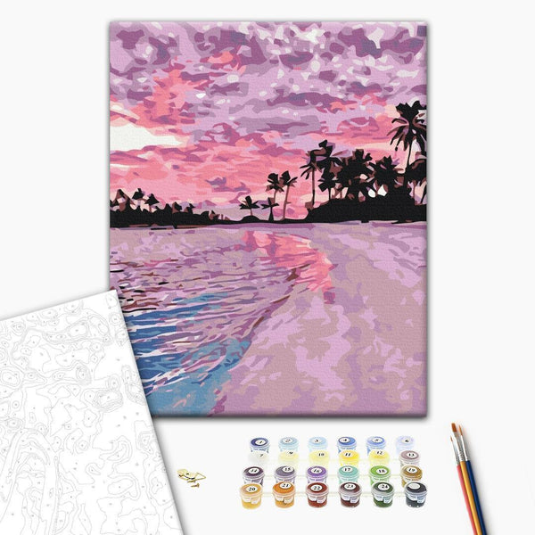 Quadro fai da te - Paradise sunset