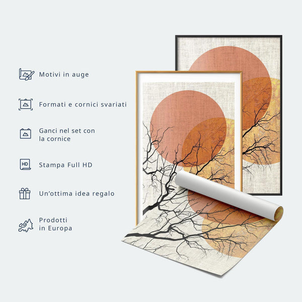 Poster - Illustration of a Woman with a Ribbon - Artistic Gymnastics