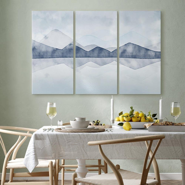 Quadro - Lake in the Mountains (3 Parts)