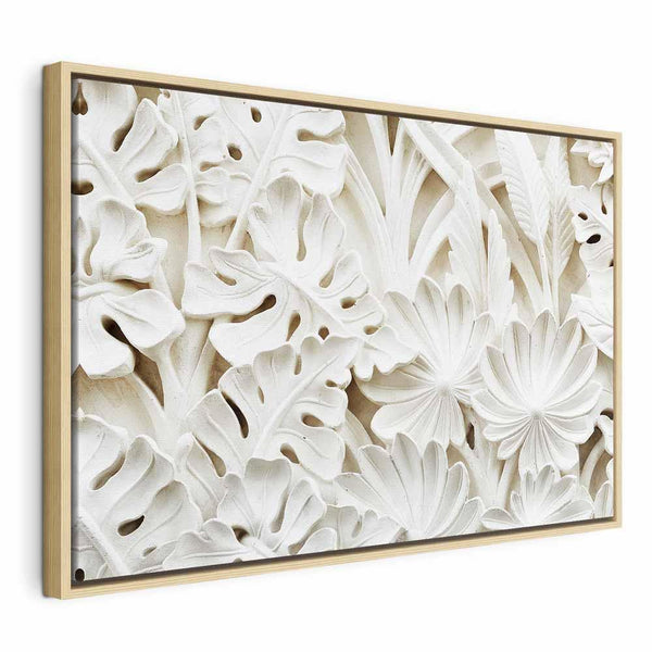 Quadro - Ceramic Leaves (1 Part) Wide