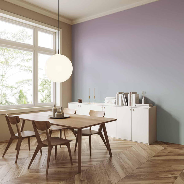 Carta da parati - Pastel Gradient - Transition of Colors from Violet to Mint