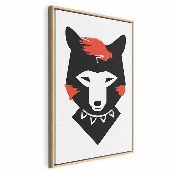 Quadro - Polite Fox (1 Part) Vertical