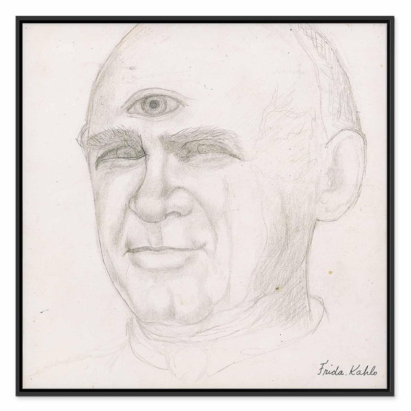 Quadro - Frida Kahlo – Portrait of Nacho Aguirre