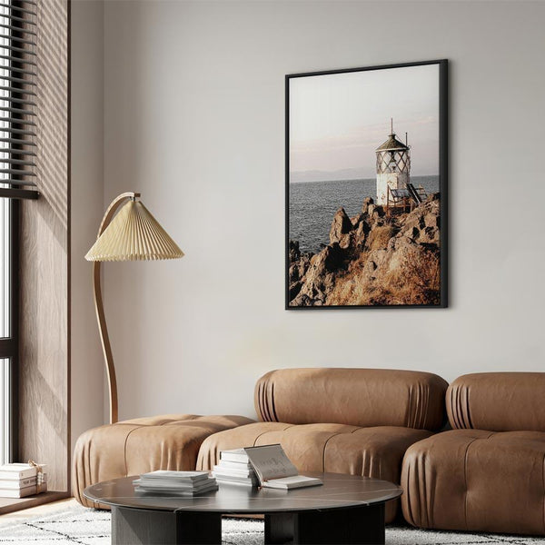 Quadro - Lantern On The Cliff (1 Part) Vertical