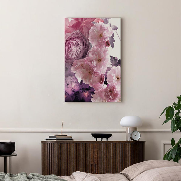 Quadro - Garden of Floral Scents (1-part) - Nature in Shades of Pink