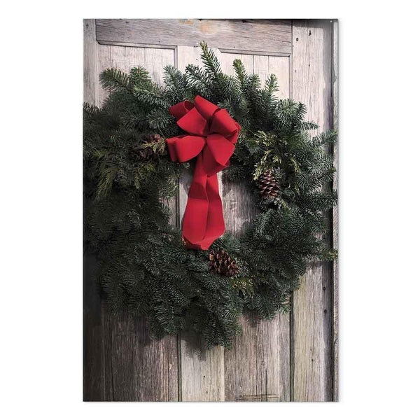 Quadro - Christmas Wreath (1 Part) Vertical