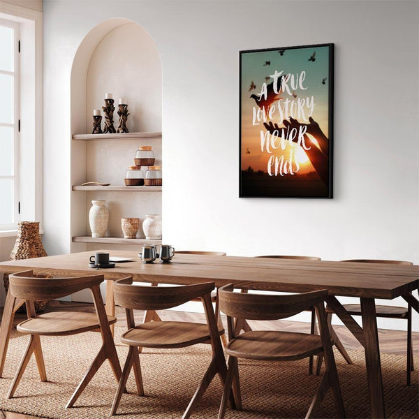 Quadro - A True Love Story Never Ends (1 Part) Vertical