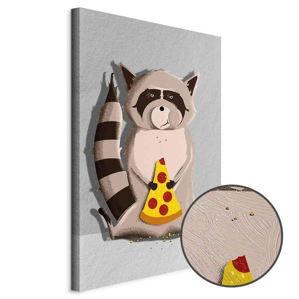 Quadro - Gourmand Raccoon (1 Part) Vertical