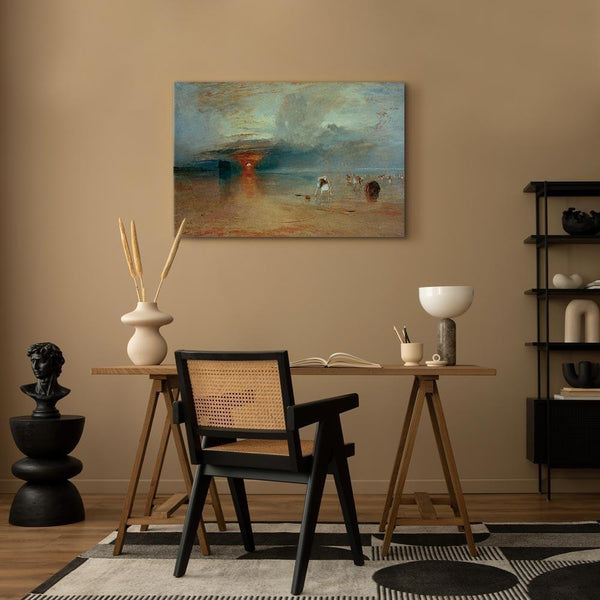 Quadro - William Turner – Calais Sands at Low Water