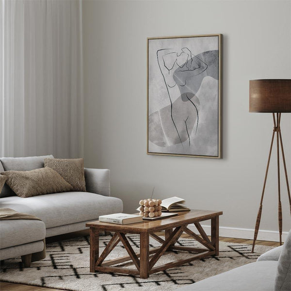 Quadro - Resting Muse (1 Part) Vertical