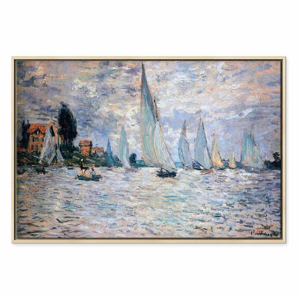 Quadro - Claude Monet - Sailboats, Regatta in Argenteuil