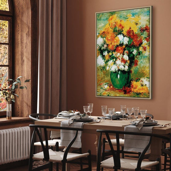 Quadro - Pierre-Auguste Renoir – Chrysanthemums