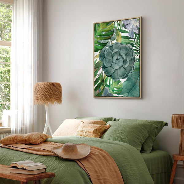 Quadro - Tropical Flora (1 Part) Vertical