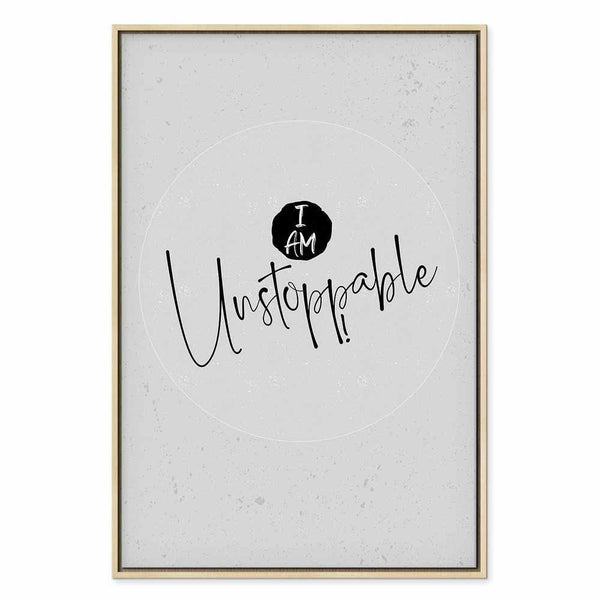 Quadro - I Am Unstoppable (1 Part) Vertical