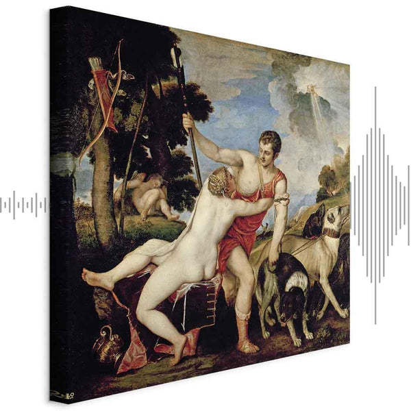 Quadro - Titian – Venus and Adonis