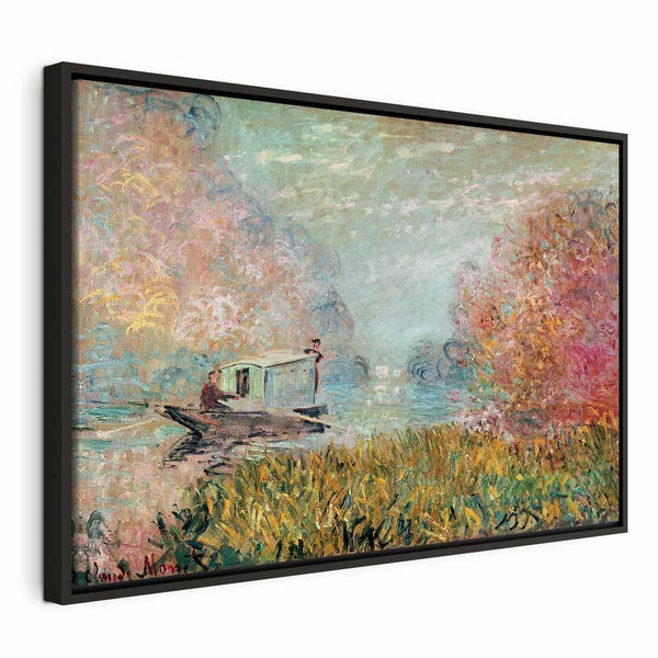 Quadro - Claude Monet – Boat on the Seine