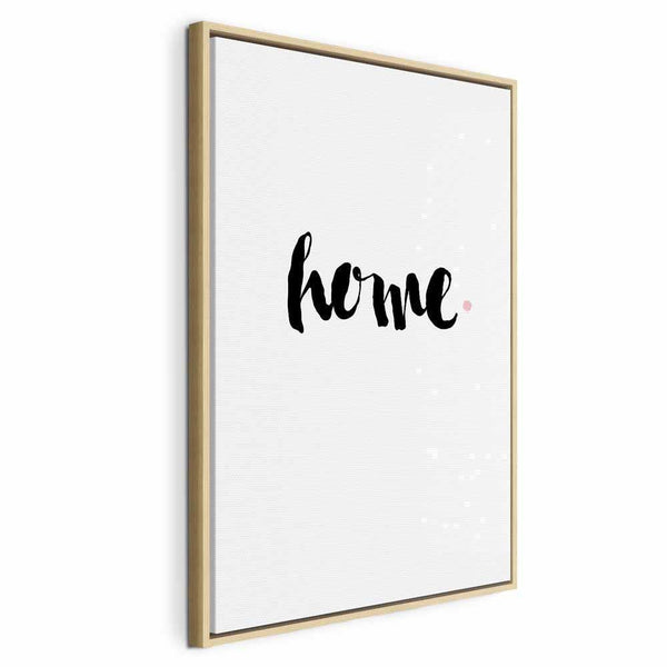 Quadro - Home and Dot (1 Part) Vertical